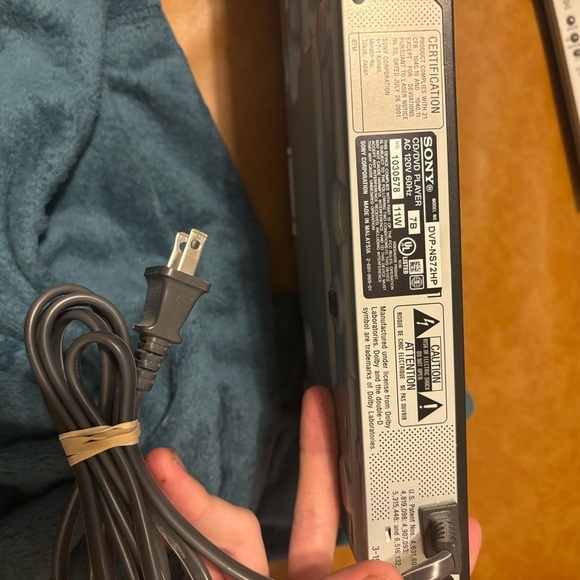 Sony DVP-NS72HP CD DVD Player Black HDMI  1080p Upscale HD Cinema TESTED - Picture 10 of 14